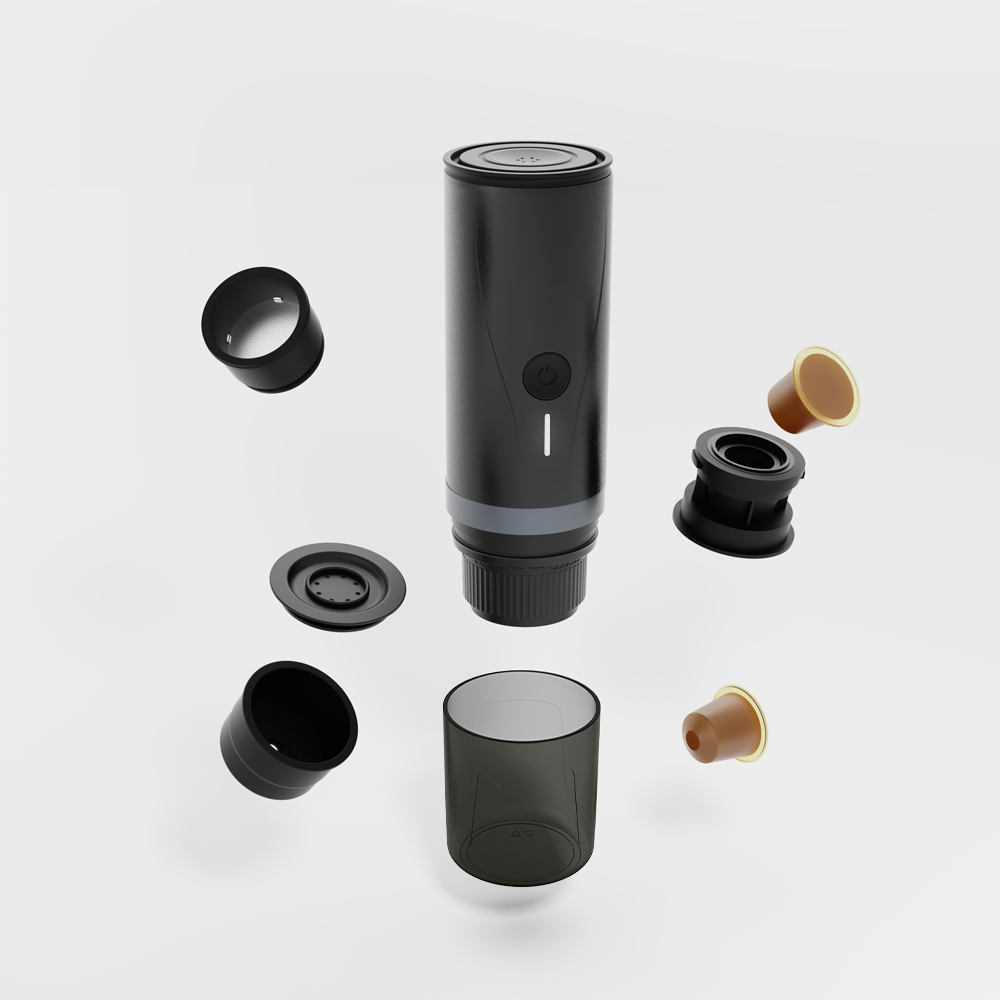 12v Coffee Pod Machine Travel Camping Handpresso Usb Car Mininespresso Portable Coffee Maker