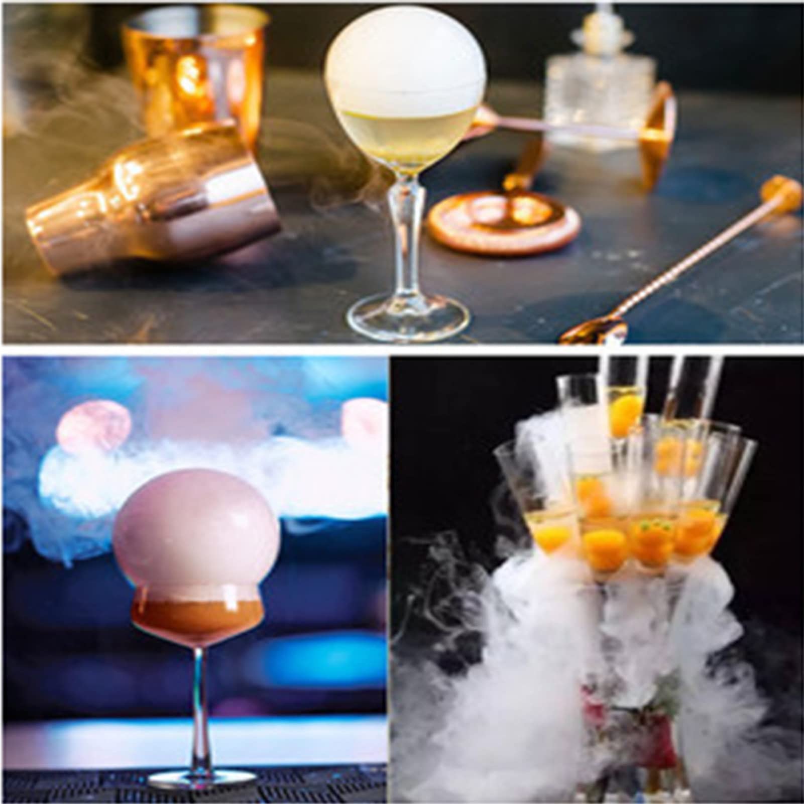Pro 2 Black Portable Bartender Blaster Cocktail Flavor Kit USB Coil Pod Aroma Gun Shaped Electric Bubble Smoke Outdoor Household