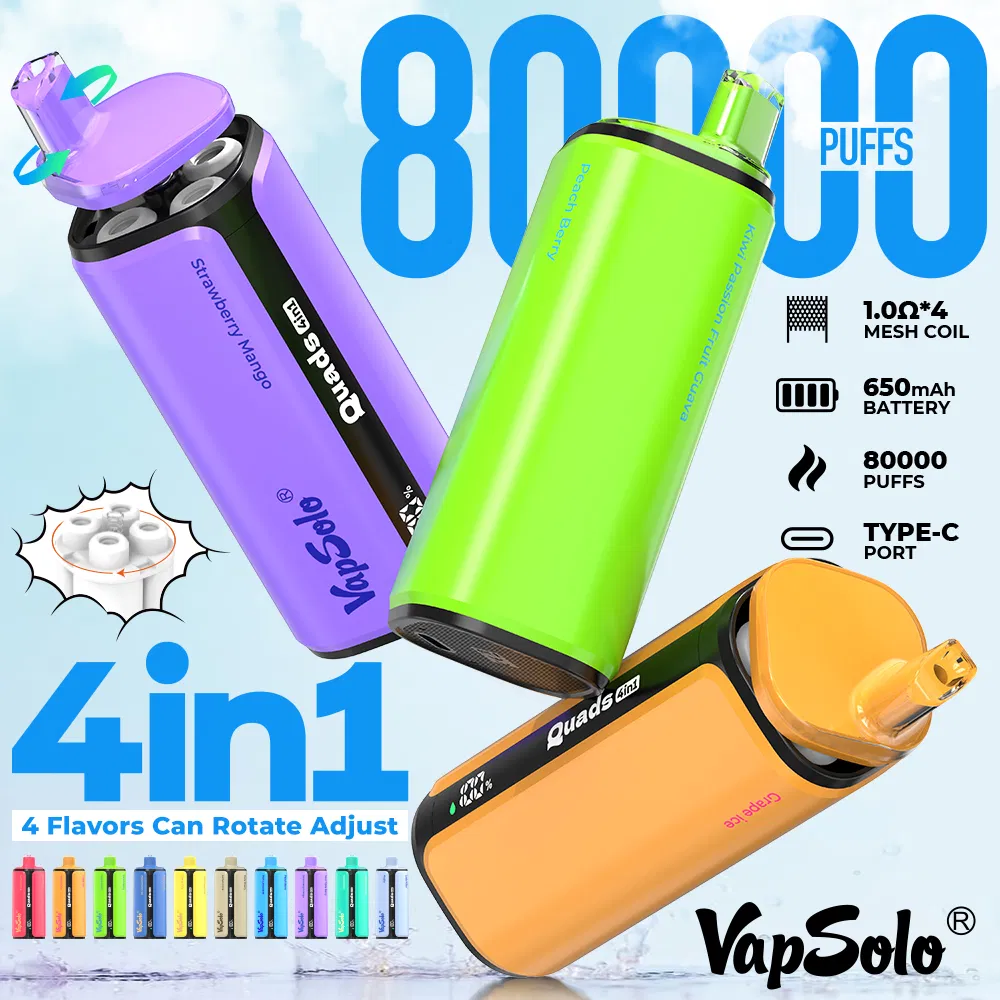 Vapesolo Vape 80000 Puffs Showcase 1
