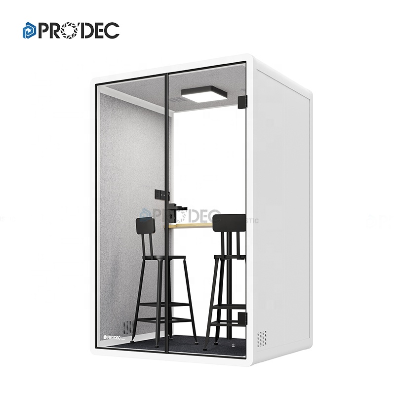 Office Meeting Room Small Private Work Silent Pods Open Space Office Modular Removable Phone Booth with Good Ventilation System