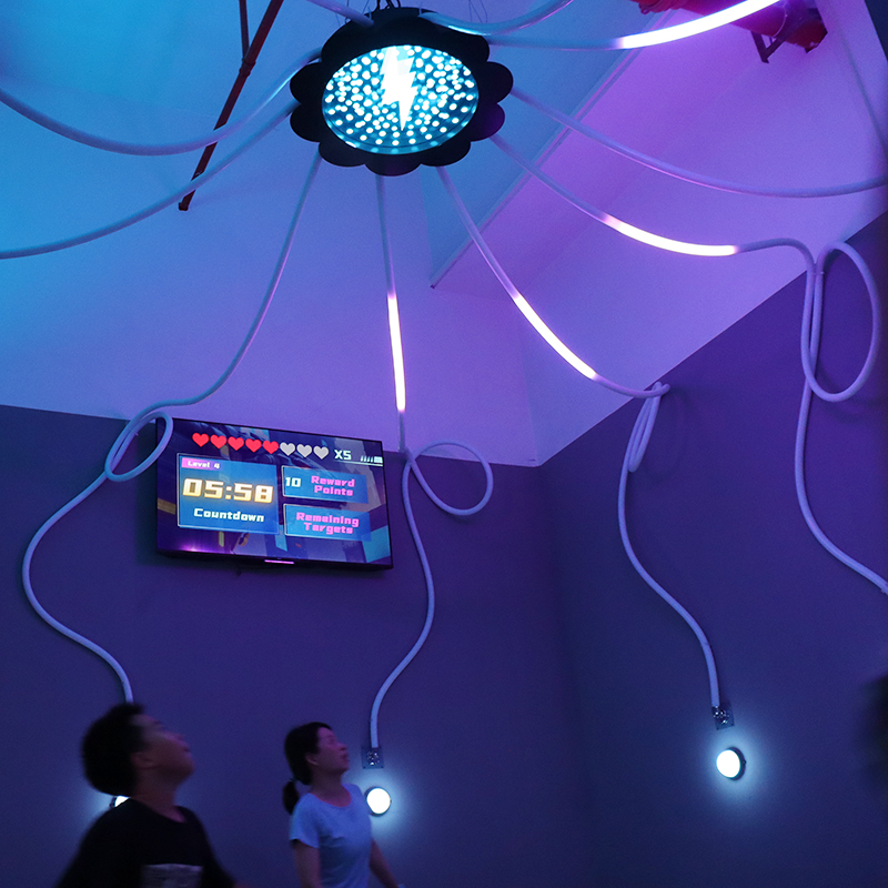 Activate Game Interactive Play System Button Led Light Strip Flash Current Game for Activate Game Room