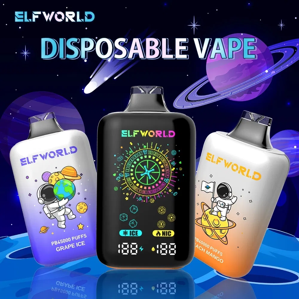 Eco-Friendly Mesh Coil Vape - 28ml 45000 Puff Natural Flavors Disposable