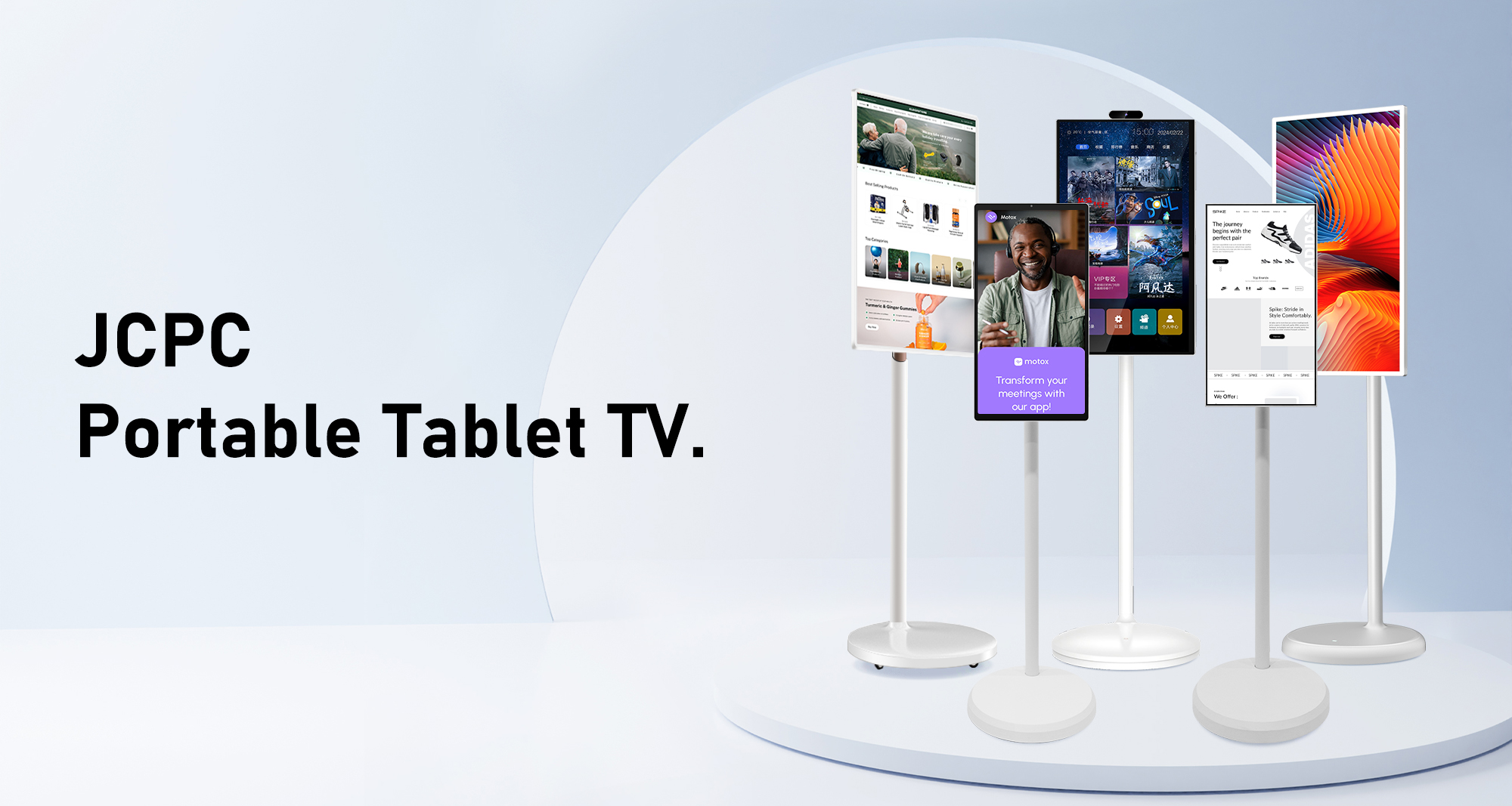 Smart Portable TV Main Showcase