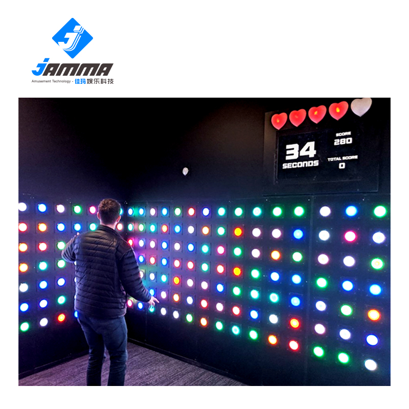 Interactive Indoor Active Team Building Game Room with Push LED Activate Buttons Sports &amp; Entertainment Product