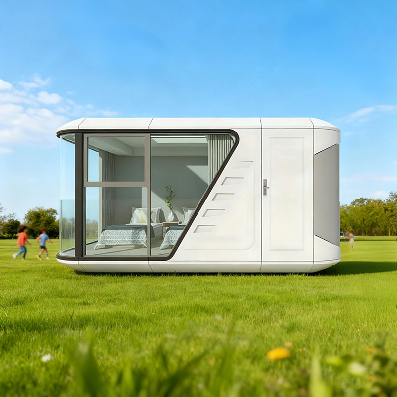 2026Hot Selling Space Pod Capsule with Furniture Soundproof Waterproof Fireproof 20ft 40ft Prefab Modern Container Space Capsule