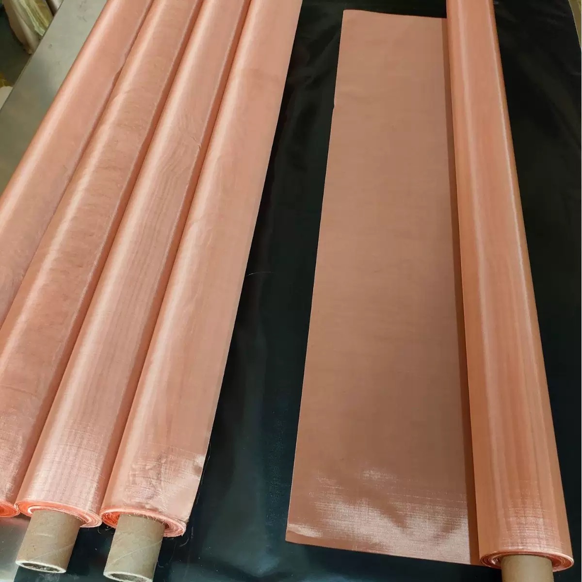 Red copper mesh