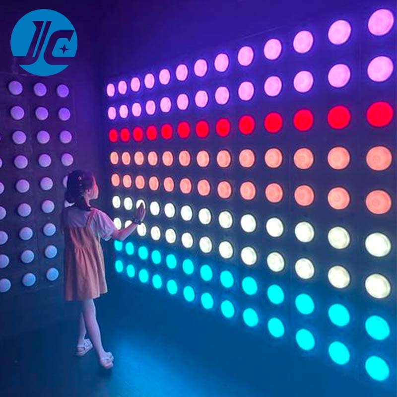 Interactive PC Push LED Light Button Activate Games for Party Room Play Team Entertainment Escape Arena Obstacle Airport Garden