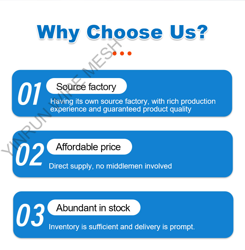 Soft Wire 18 Mesh Epoxy Coated Filter Element Supporting Wire Mesh