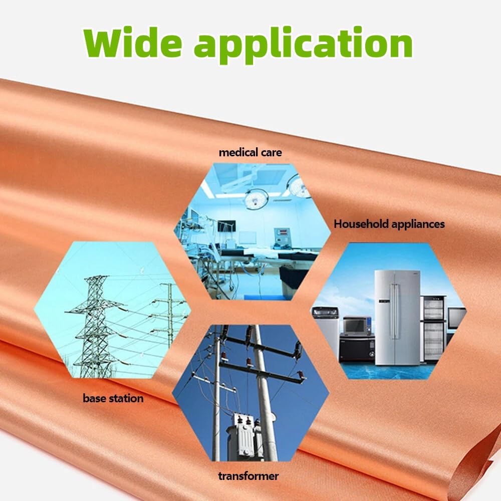 Pure Copper Woven Dutch Weave Wire Mesh Faraday Cages EMI/RFI Shielding with Cutting Service Customized Shapes