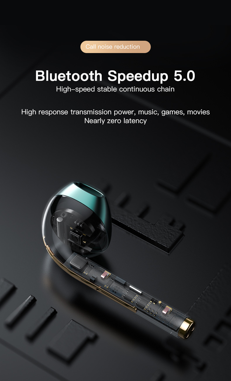 Air Pro Pods Mini BT Wireless In-Ear Earbuds TWS Buds with LED Battery Indicator In-Ear Headphones Mobile Gadgets