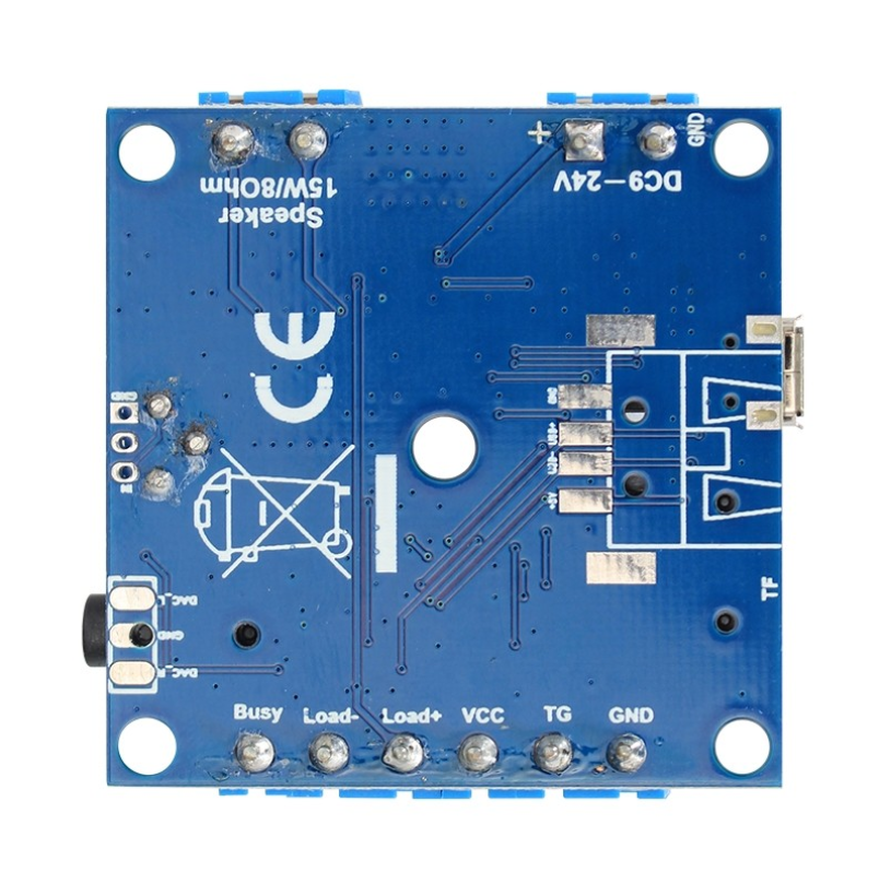 FN-TG01 MP3 Sound Board Back View