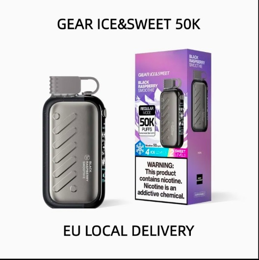 EU Warehouse 2-7 Days Disposable Vape Pod Shisha Vozovapel Gear Ice &amp; Sweet 50K Fruit Juice Star Rave 40000 50000 Puffs EU Vozovl Vape Zero Nicotine