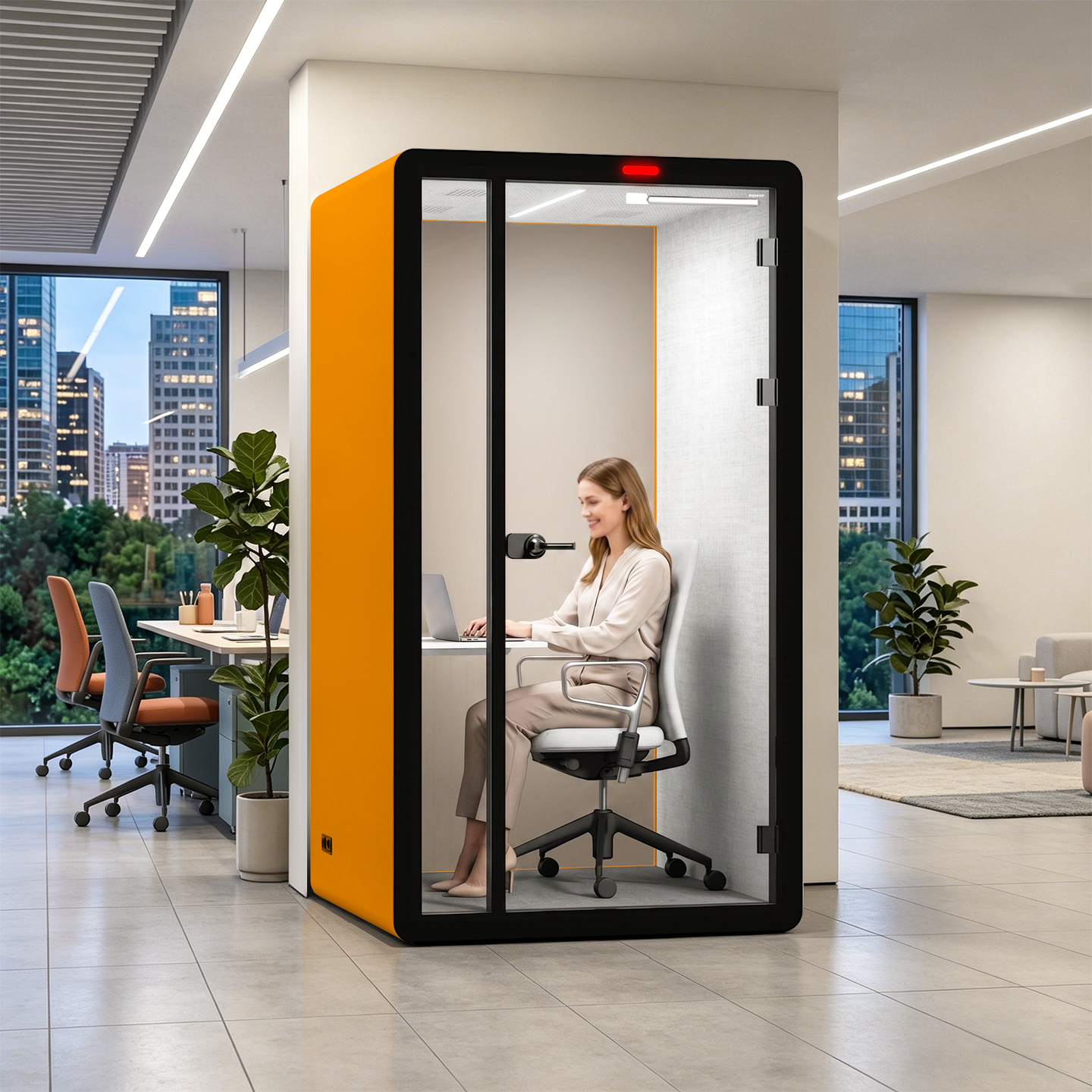 Hotel High Quality Mobile Mini Prefab Tiny Office Pods Cabin for Working Meeting