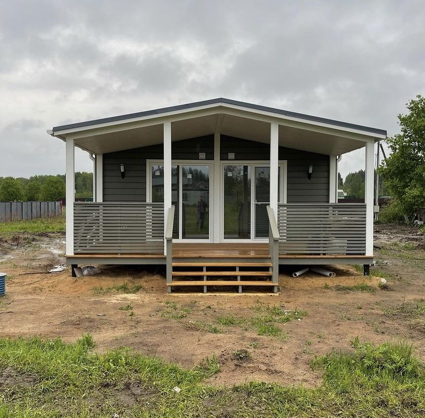 Luxury 40ft Solar Powered Expandable House: Off-Grid 2-4 Bedroom Prefab Family Home High-Capacity 40ft Prefabricated Living Pod