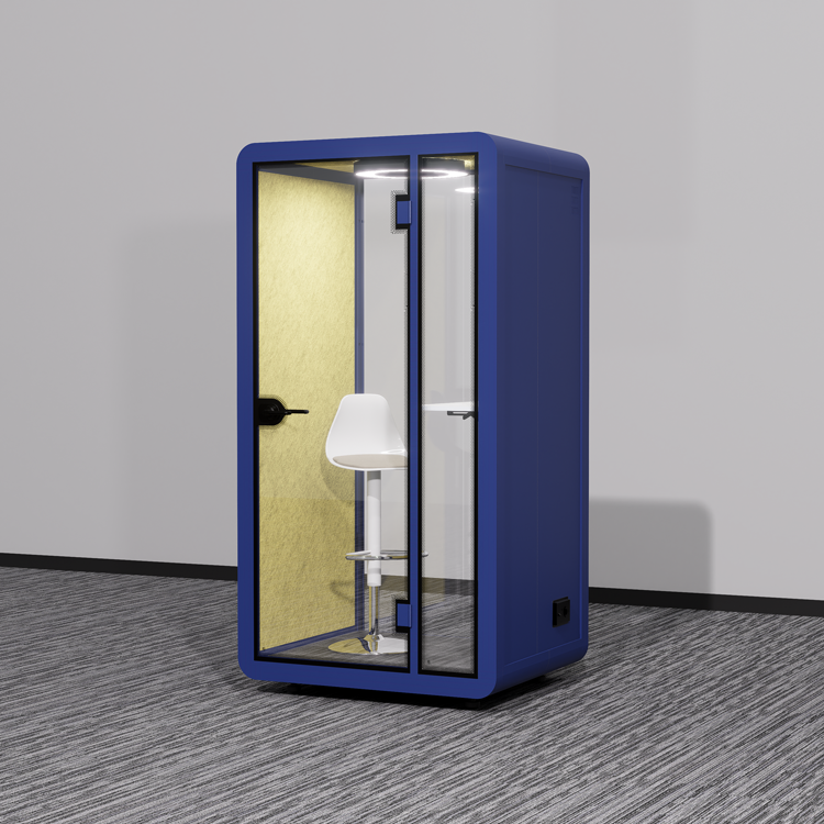 Acoustic Chat Soundproof Booth Compact Collaboration Soundproof Office Pod Executive Relaxation Soundproof Meeting Room