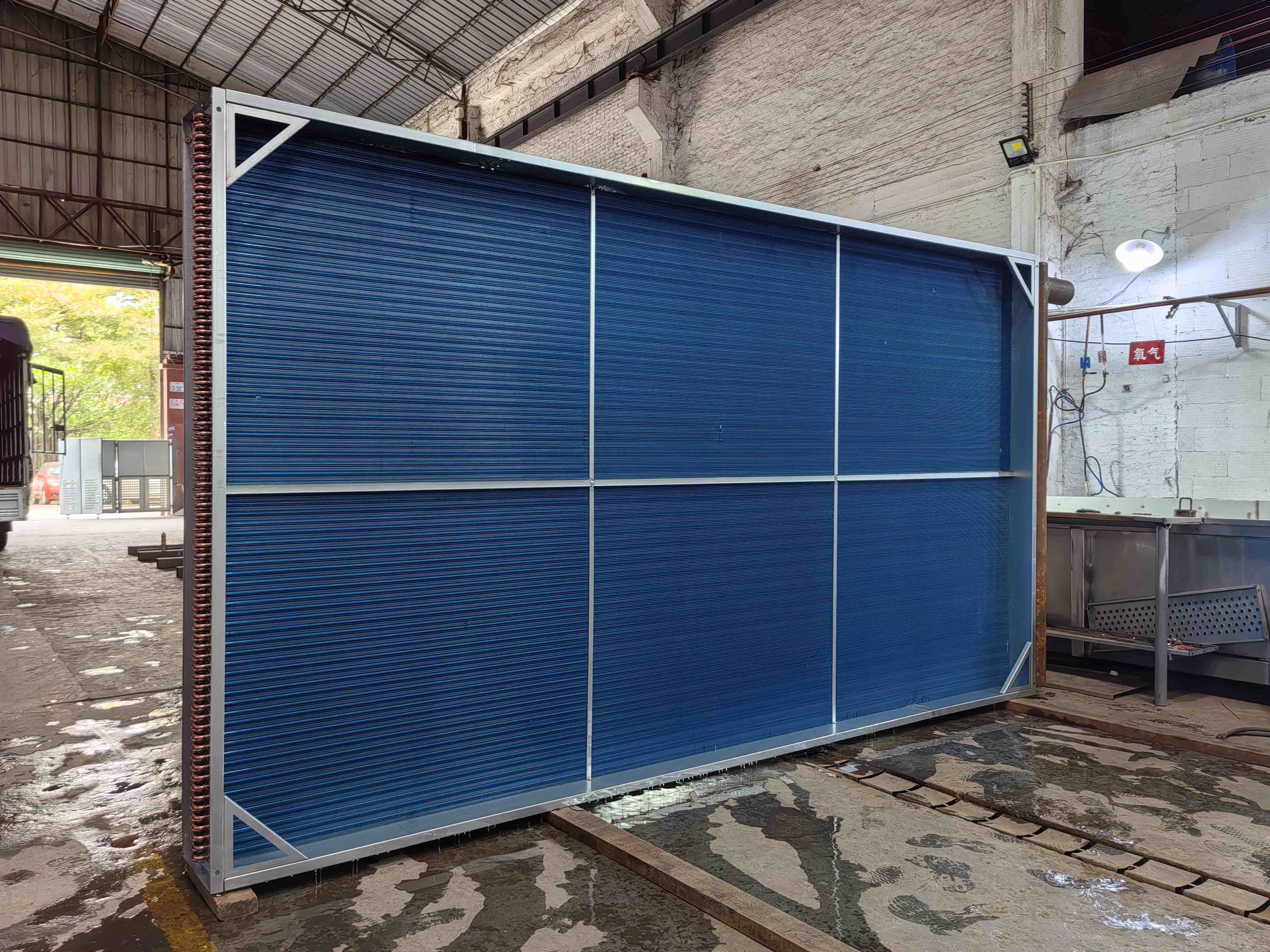 Custom OEM Replacement Copper Tube Aluminum Fin HVAC Condenser Evaporator Coil Competitive Price for Commercial Rooftop Package