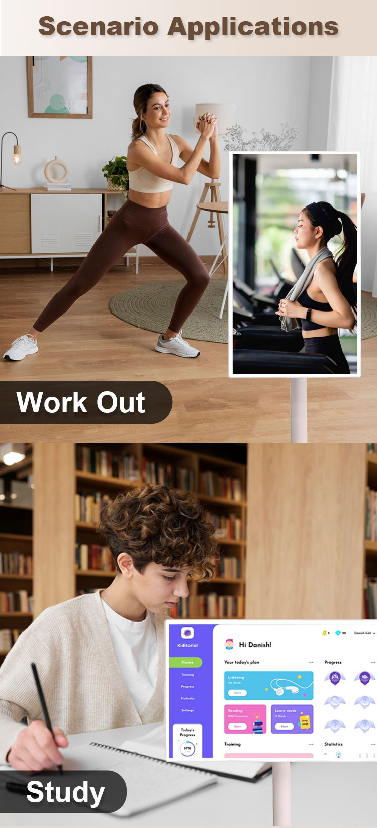 Multi-functional Smart Display TV