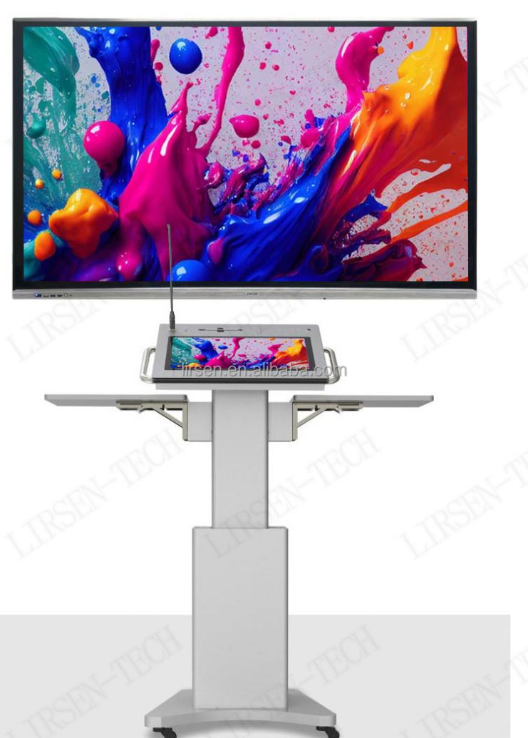 21.5 Inch 4K Smart Multimedia Podium for Classrooms Universities and Corporate Presentations