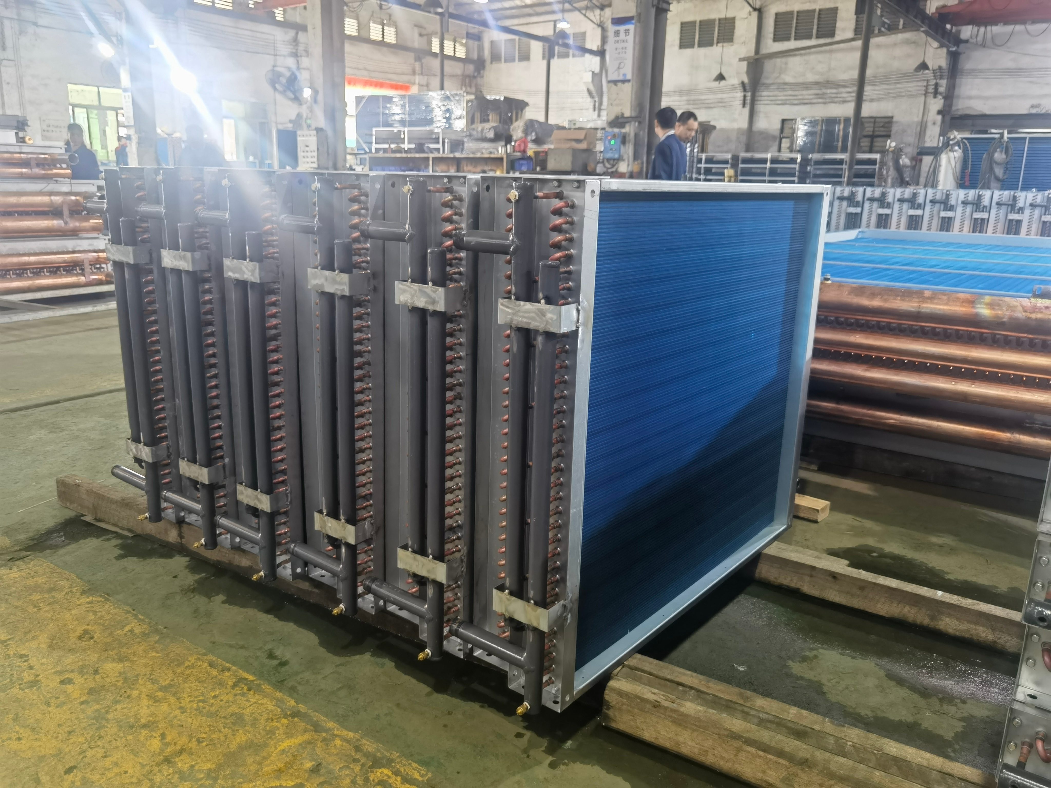 Aidea Complete AHU Coil Solutions with PLC Core Components High-Accuracy Cooling &amp; Heating Reheat Coils for All Applications
