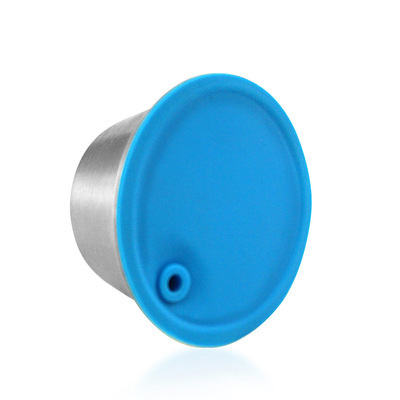 Reusable Stainless Steel Refillable Capsule Pods for Coffee Machines with Durable Metal Mesh Filter Core
