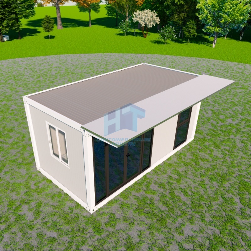 CE Certified Glass-Enclosed Park Pod Steel Modular Design for High-Traffic Urban Areas for Apartments Home Offices Houses