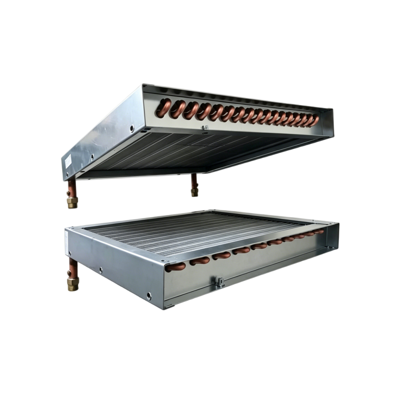 Single Duct VAV Box Hot Water Heating Coil - Multi-Row Copper Heat Exchanger for Terminal Units - Premium HVAC Replacement Parts