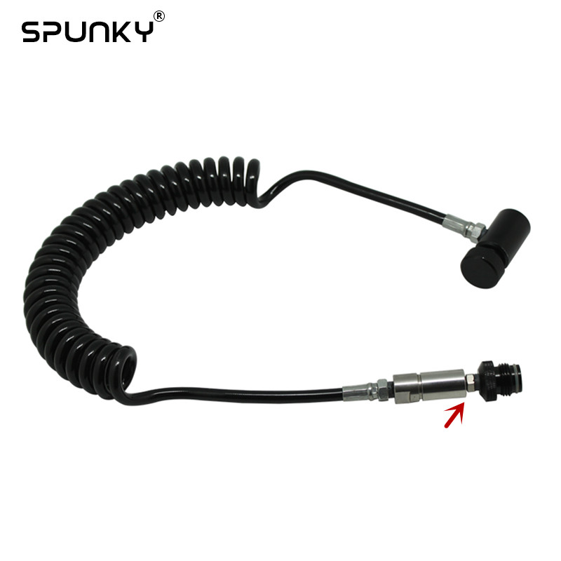 Replacement Fill Adapter Kit for Paintball Coil Remote Hose Tank Kits/Parts with Proconnect