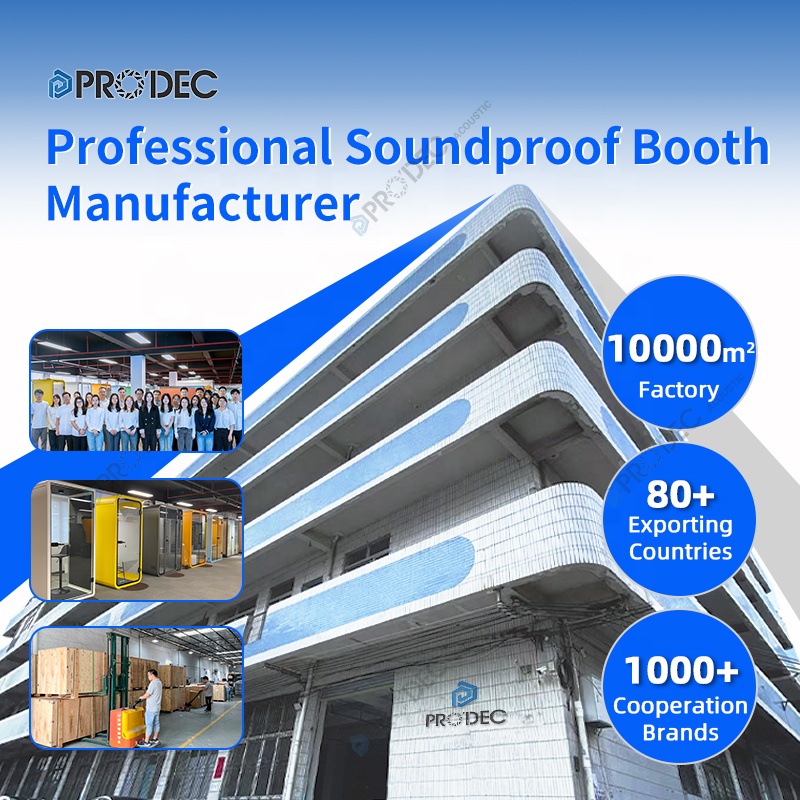 Office Meeting Room Small Private Work Silent Pods Open Space Office Modular Removable Phone Booth with Good Ventilation System