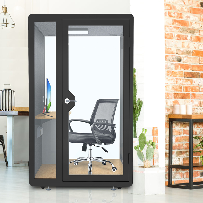 Canadian 45db Sound Proof Home Office Pod Mini Soundproof Booth Personal Space Overall Mold Container House Built-in Ventilation
