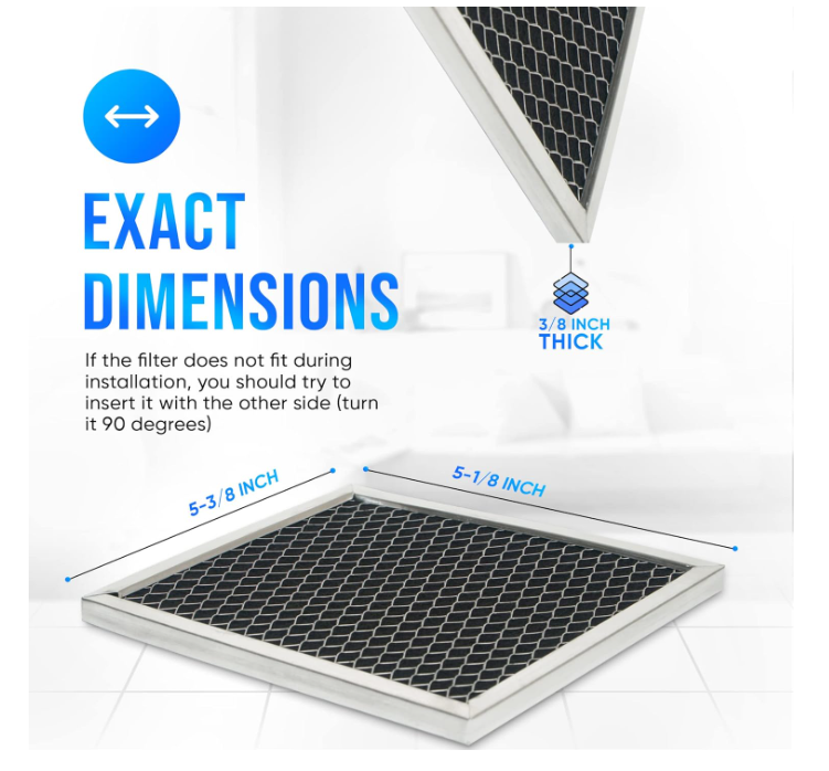 Cooker Hood Carbon Activated Charcoal Filter for Smoke Extraction System