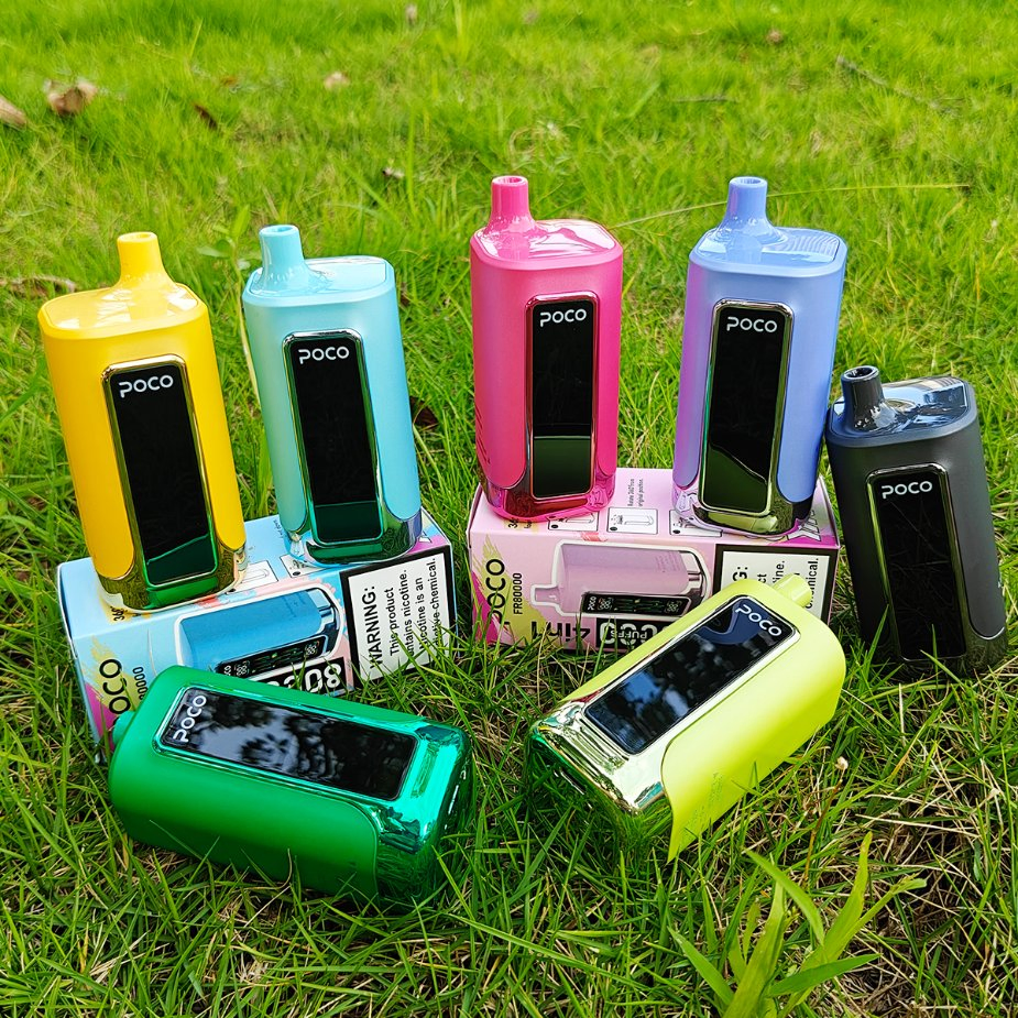 EU Warehouse Poco Fr 80K 4in1 Pods Rechargeable Disposable E Cig 0% 2% 5% Nic Tornado Shisha Hookah Vapes 80000 Puff Smoke Wape Vaper Factory Wholesa Cheap Vape