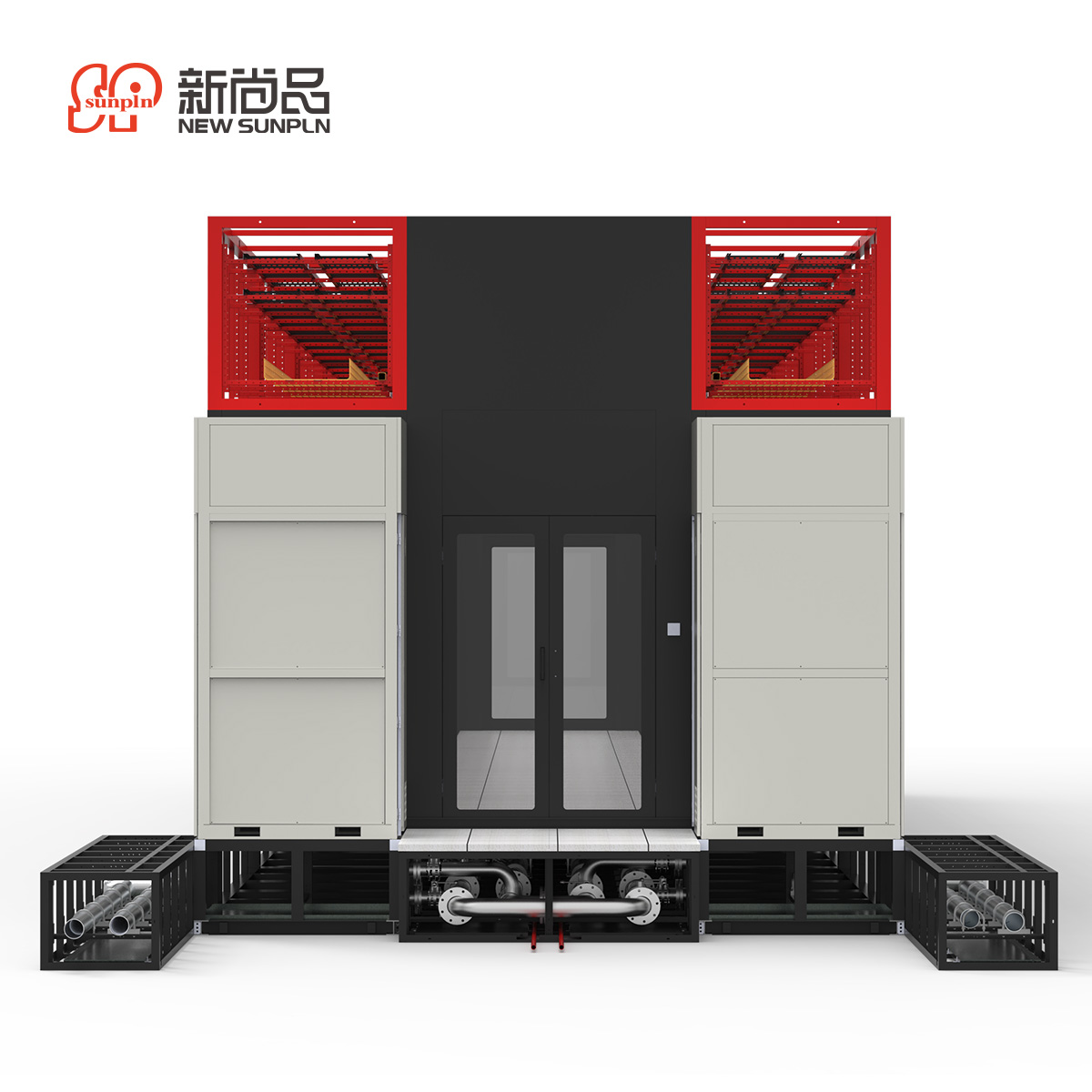 Prefabrication Modular POD IT SKID POD Pre-fabricated Module Data Center Intelligent Monitoring and Integrated Power Supply