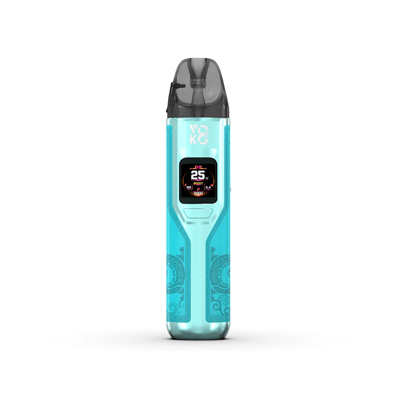 Factory Price Wholesale Vookong Aura Open Pod System Pen Kit 2ml and 4ml Cartridge 1500mAh Rechargeable Disposable Vape with Smart Screen for EU USA Vaper