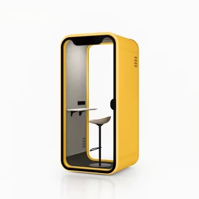 Customizable Soundproof Enclosure Tailored Healthcare Manufacturing Creative Studios Soundproof Office Pod Acoustic Pod