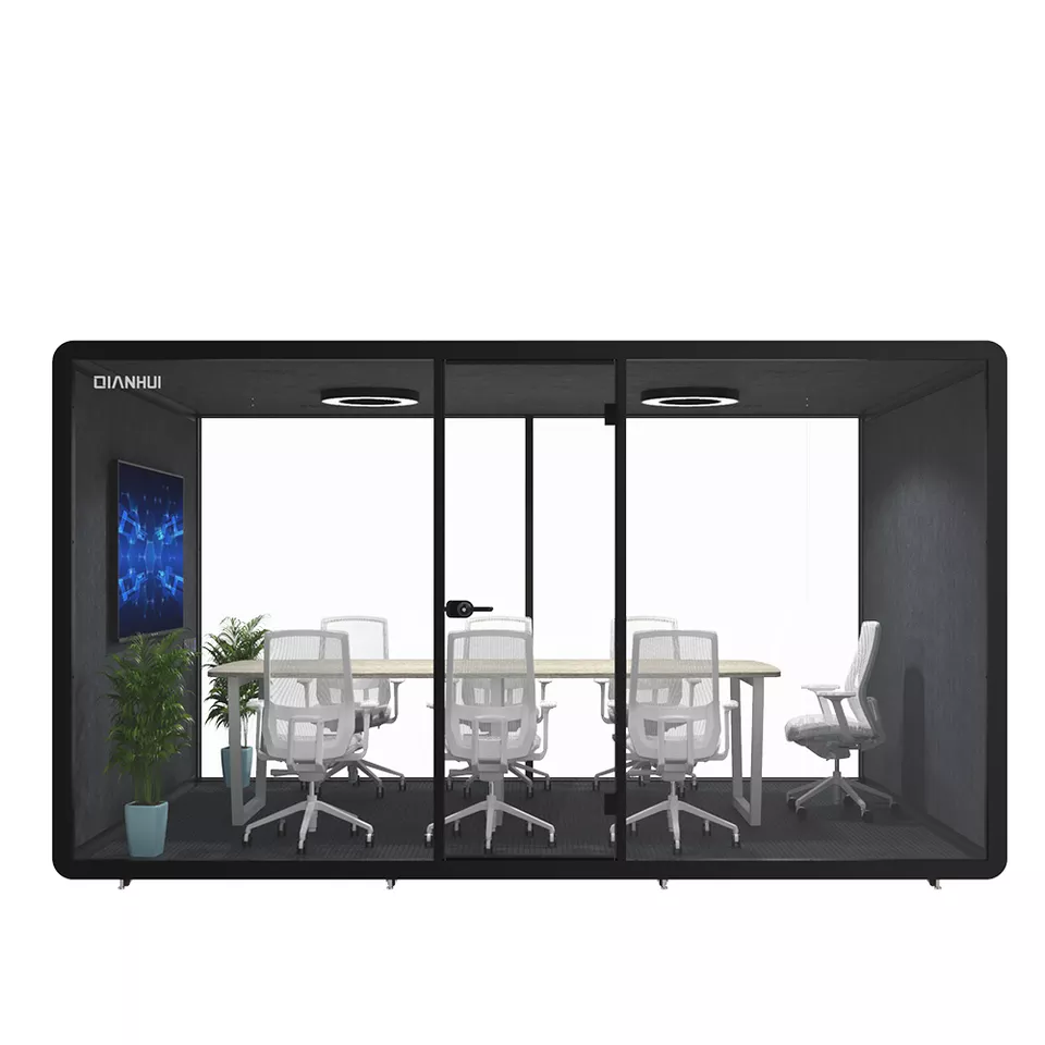 NEW Environmental protection Office Conference Pod Conference Video Kiosk Modern Large Office with Ventilation System