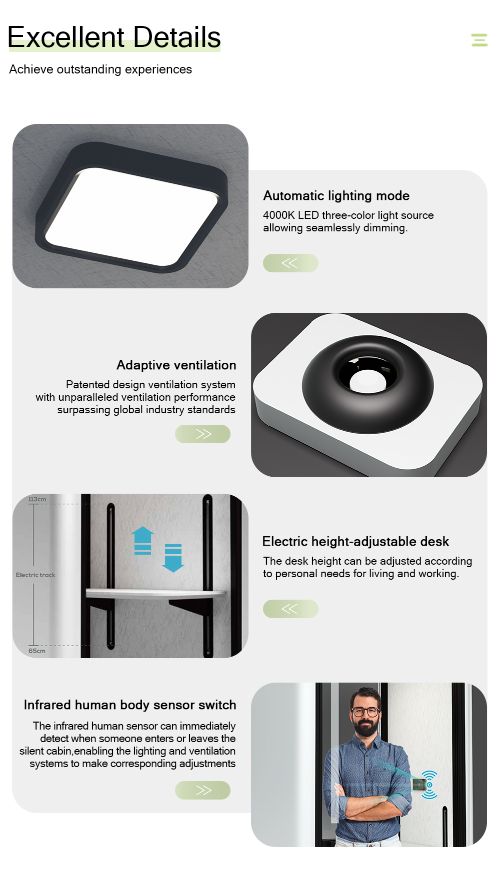 Custom Acoustic Solutions Recording Private Portable Office Soundproof Pods for Home