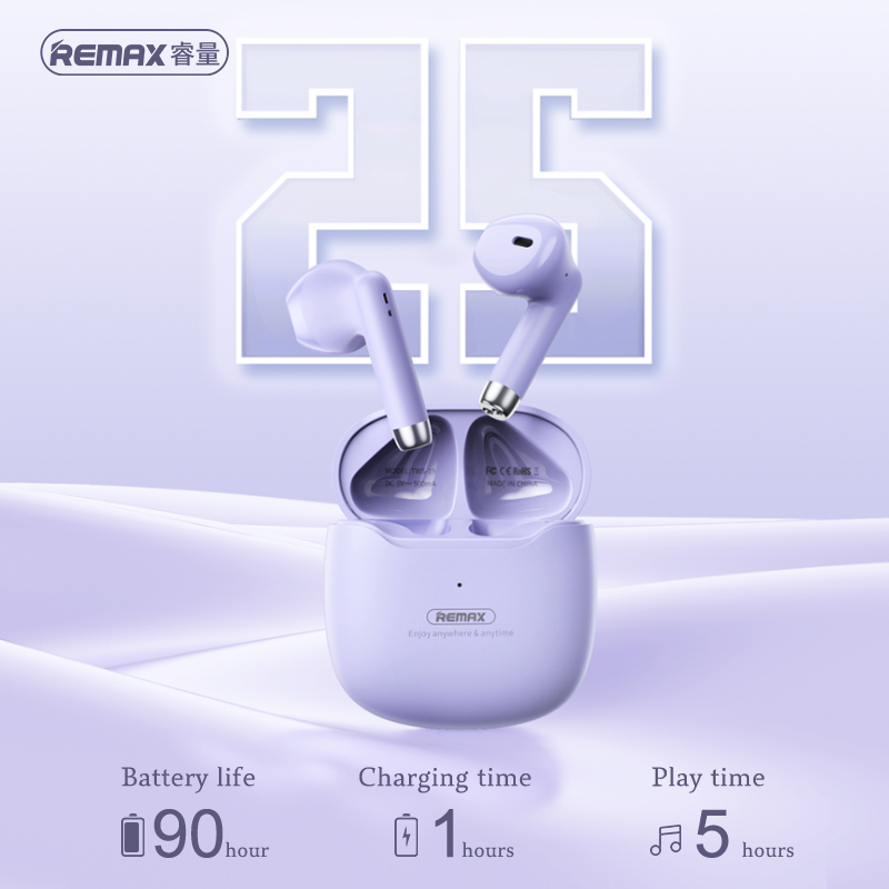 REMAX Wholesale Price Earphone Pro 4 Pro 5 in Ear Mini Pods Wireless Earbuds Handsfree Tws Headphone Ipx5 Waterproof Headset