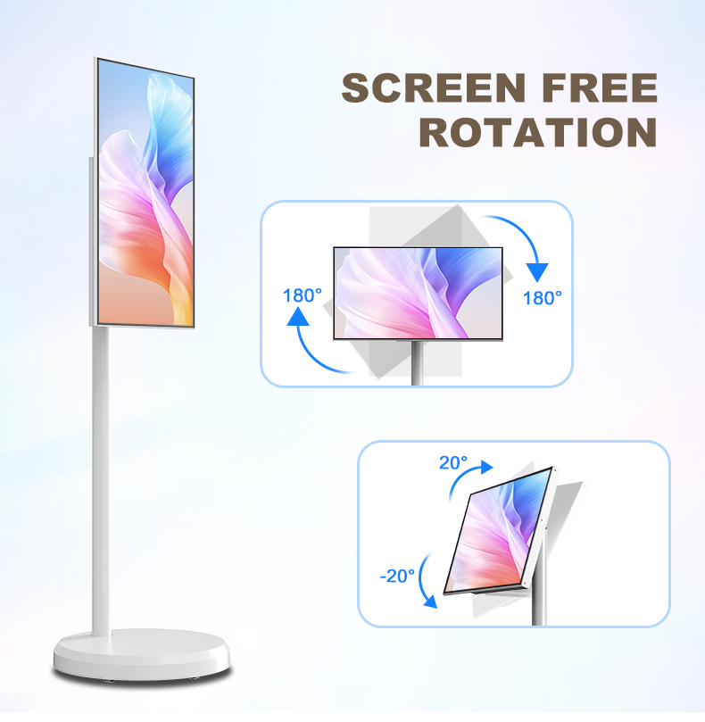 Smart Indoor Touchscreen Display Versatile Advertising Solution for Retail Stores Shopping Malls or Home Entertainment