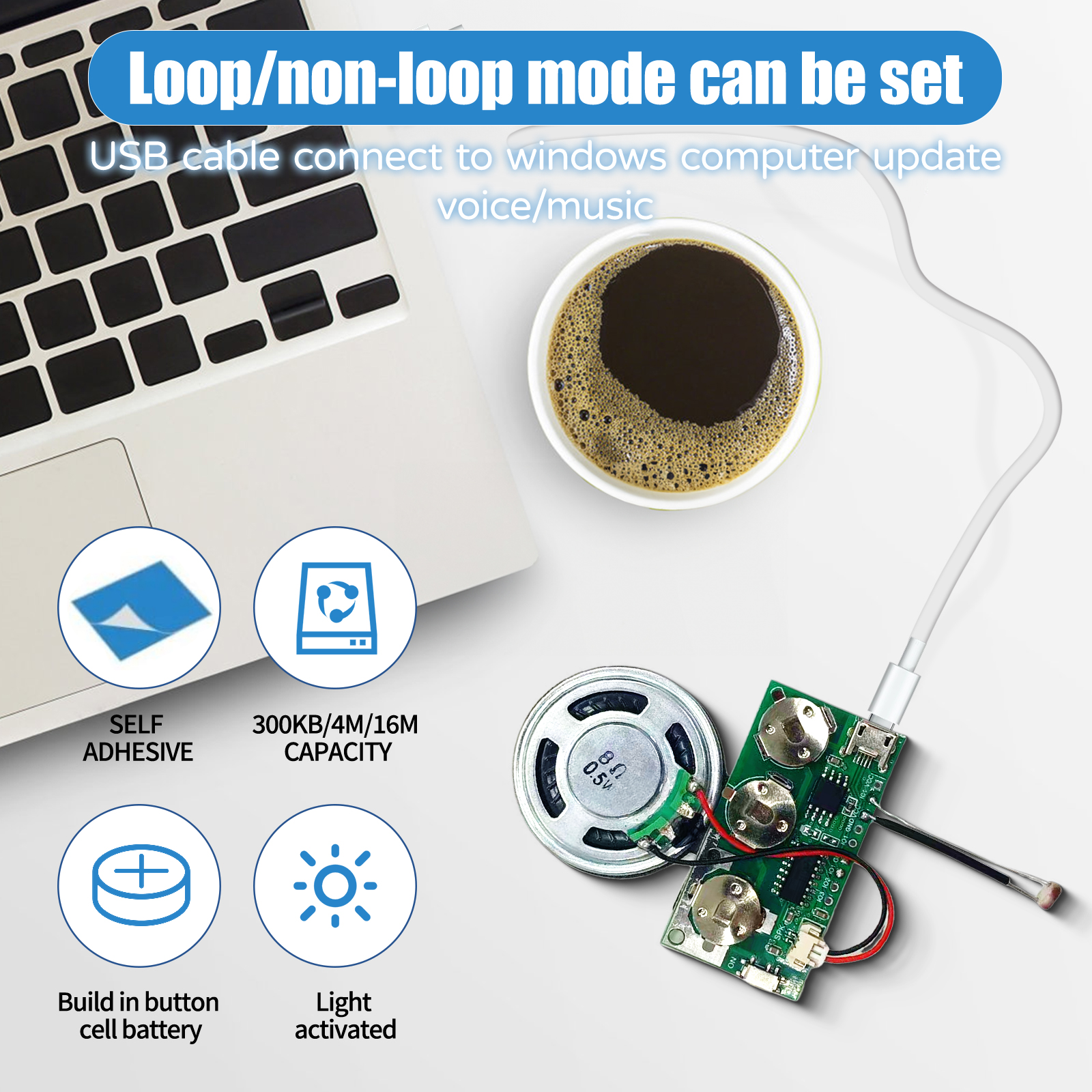 Music Sound Chip Light Sensor Detail 2