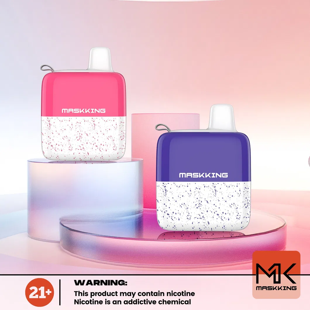 Rechargeable Battery Vape JAM BOX 5000 Puffs 21 Kinds of Flavors 2% and 5% Salt Nicotine Strength Vape