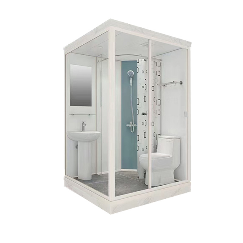 Cuntomized Home Hotel Modular Pod Prefabricated Shower Toilet Cabin Units Compact Small Prefab Bathroom