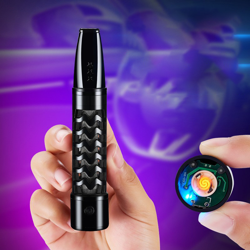 Wholesale Lighter Type C Rechargeable Blow USB Lighters Vaperous Electronic Smoking Lighter
