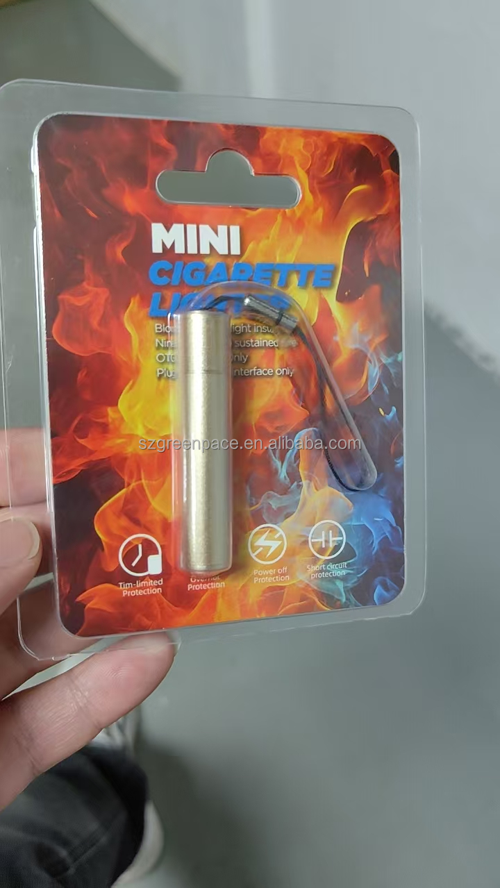Custom OEM/ODM Smoking Accessories Electric Rechargeable Battery Pen USB Type-c Charger Smoke Lighter for Wholesale