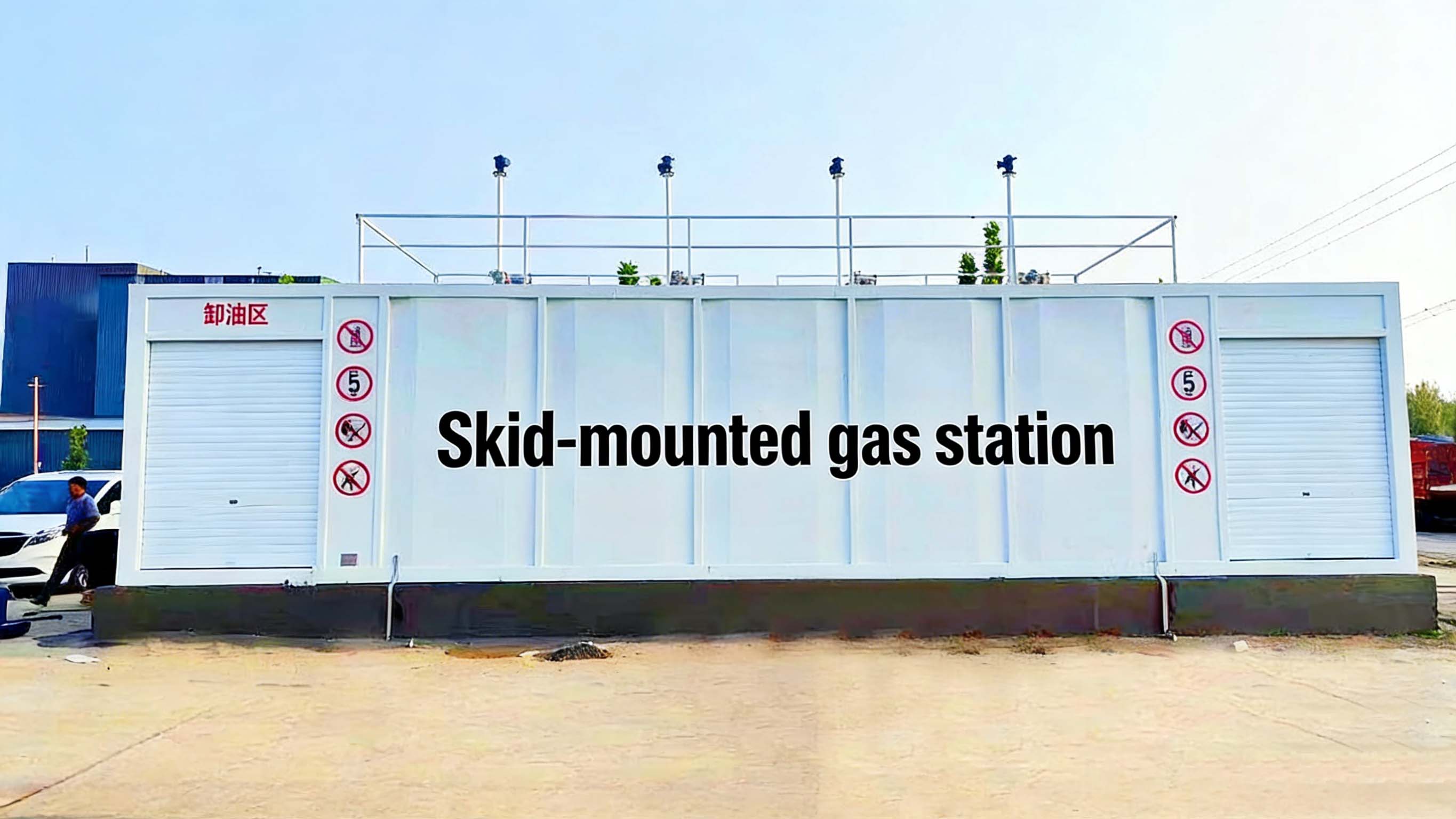 Portable Fuel Station 30000 Liters Portable Fuel Station Diesel Fuel Pod Portable for Remote Area & Construction Site