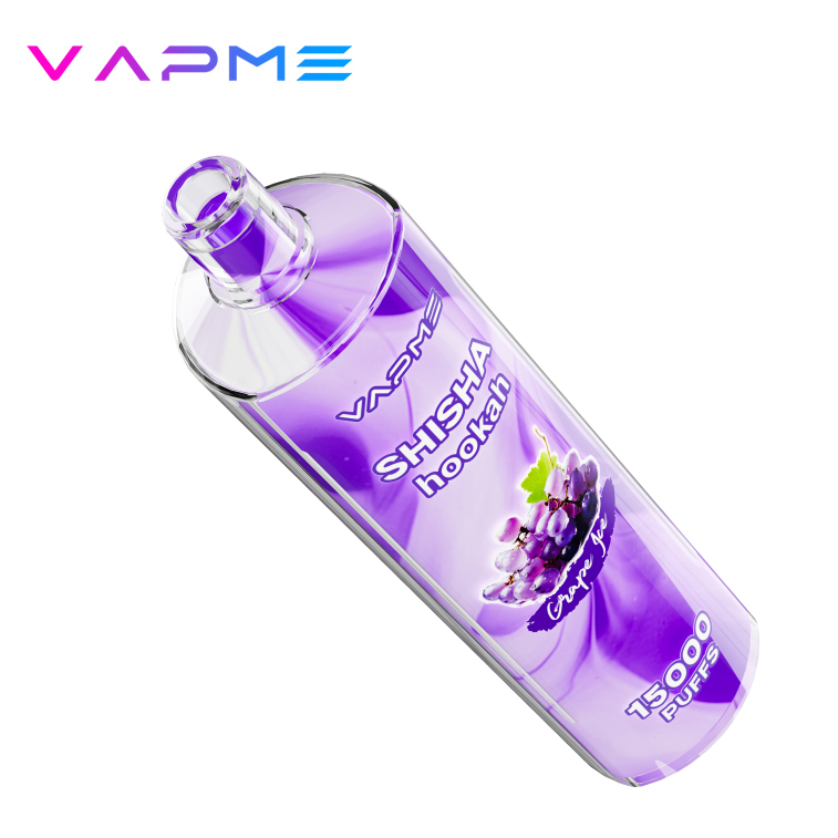 0% Original Vapme Shisha 15000 Puffs E Cigarettes Pod Device with 25ml Prefilled Vape