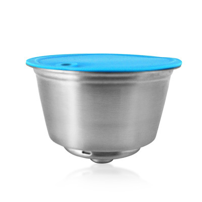 Reusable Stainless Steel Refillable Capsule Pods for Coffee Machines with Durable Metal Mesh Filter Core