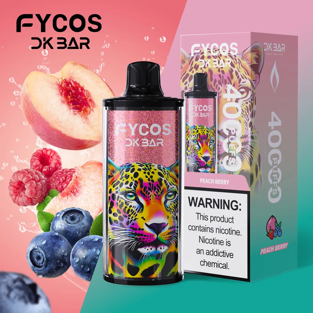 UK Spain Distributors Fycos Eco-Friendly Disposable Vape 40000 Puff Vaper - 40000-50000 Puff Sizes Recyclable Parts Natural Flavors