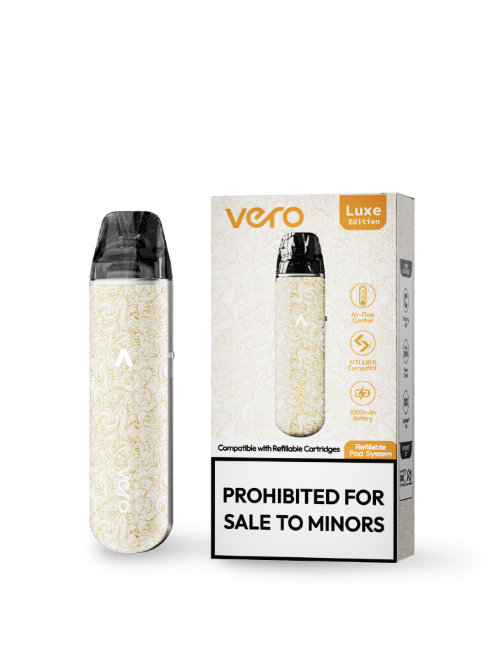 Adjustable Airflow Pod System with 1000mAh Battery and Refill 10 Times Capability