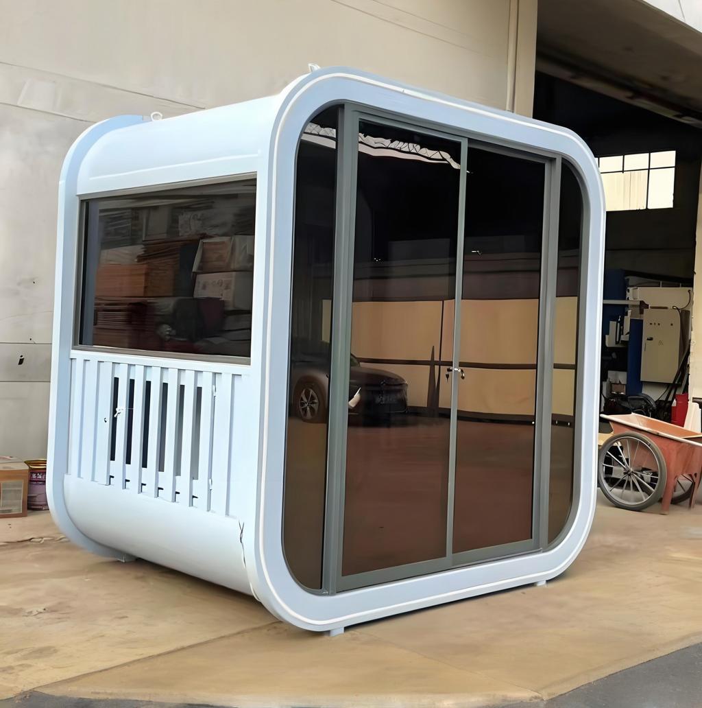 Compact Modular Smart Residences Mini Pods with Integrated Technology for Urban and Scenic Living Smart Container Houses