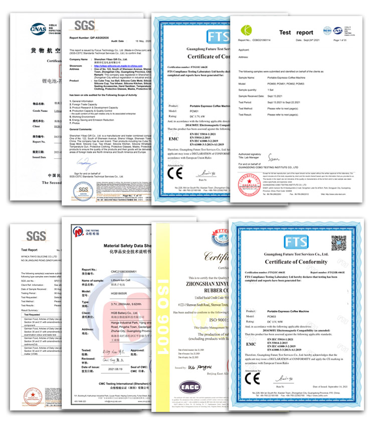 Certificates